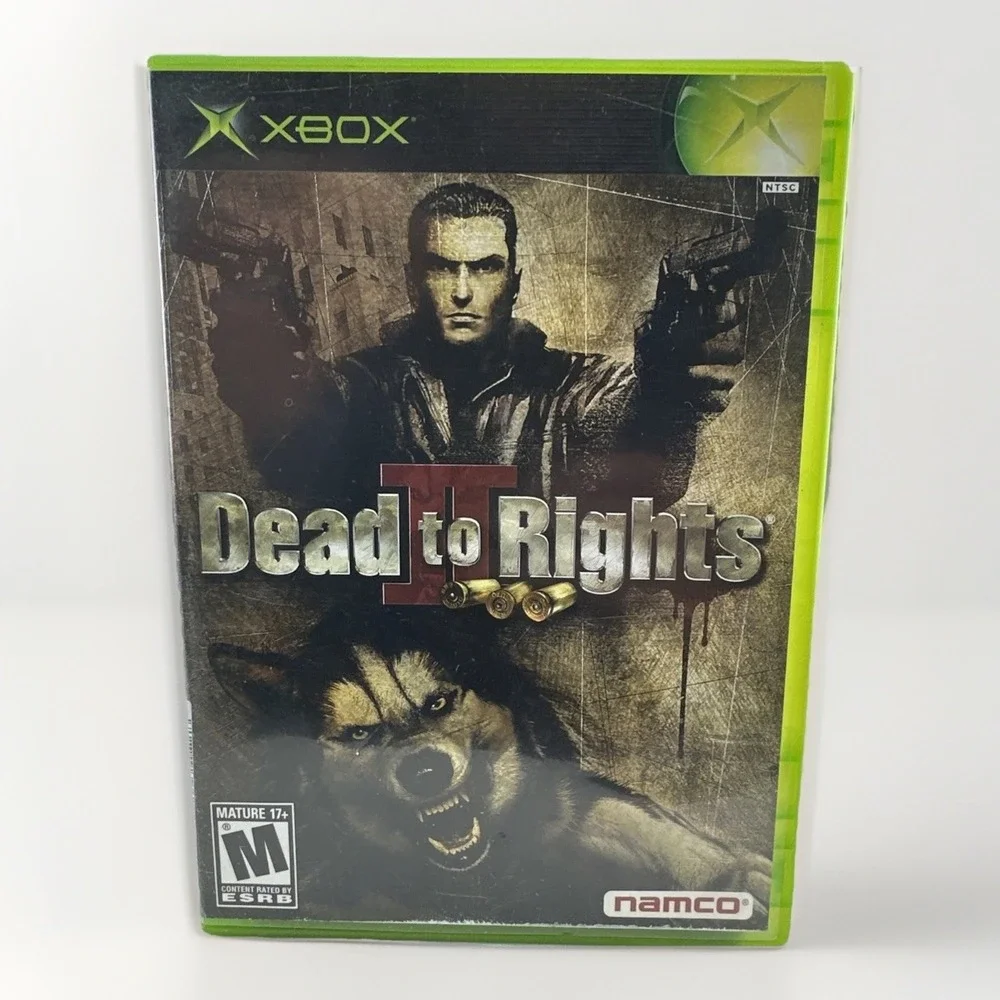 Dead to Rights Original Xbox CIB Complete w/ Manual Tested NTSC-U/C 2002
